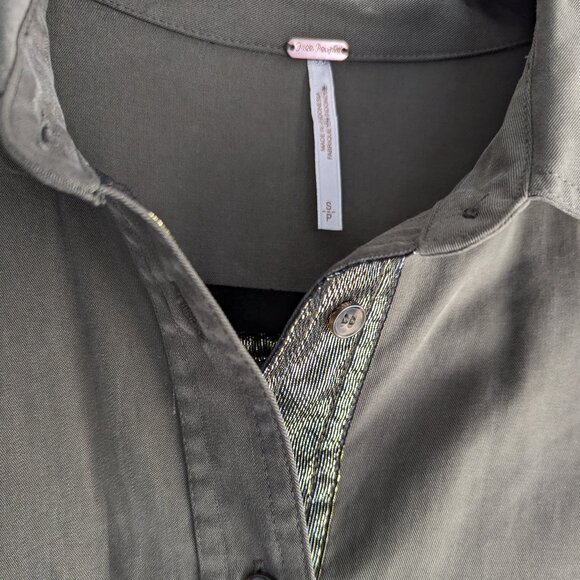 Free People Off Campus Button Down Top - Picture 12 of 16